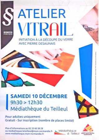 Atelier Vitrail @ Médiathèque